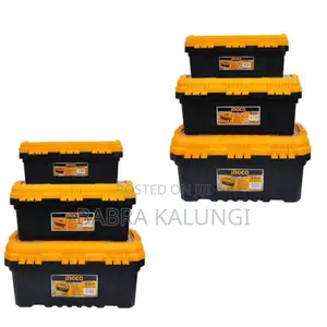 Ingco Pbxk0301 3pcs Plastic Tool Box Set (14,17,20 Inch)