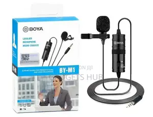 Boya by-M1 Mic Mobile Phone Recording Lavalier Microphone