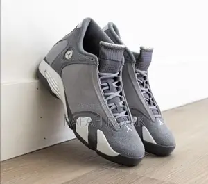 Original Air Jordan 14 Retro “Flint Gray” Basketball Sneaker