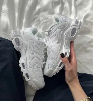Original Unisex Snow White Nike Tn Air Max Plus Sneakers