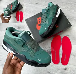 Men’S Nigel Sylvester X Air Jordan 4 Rm Fence Green Sneakers