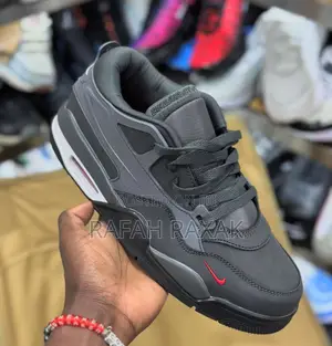 Original Gray Air Jordan 4 X Nigel Sylvester 4rm Sneakers