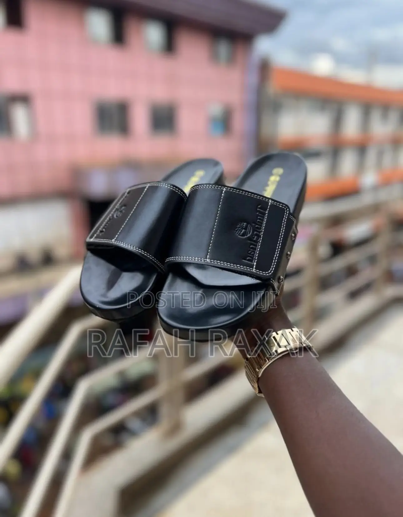 Men’S Timberland Flip Flops Slides Push in Sandals