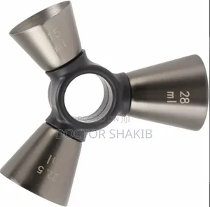 New Stainless Steel 3-End Bar Measuring Cup