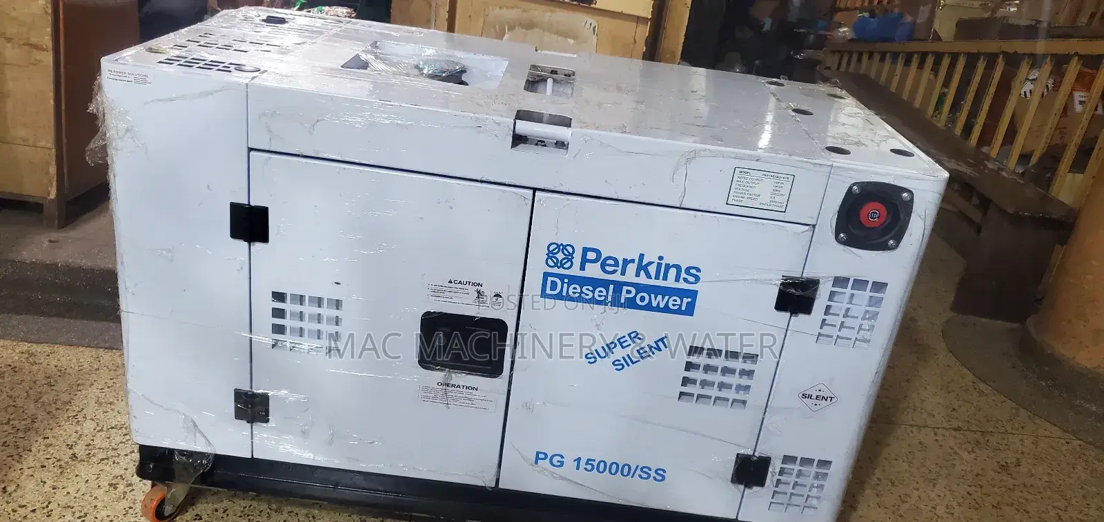 Perkins Diesel Generator 15kva Double Cyclinders