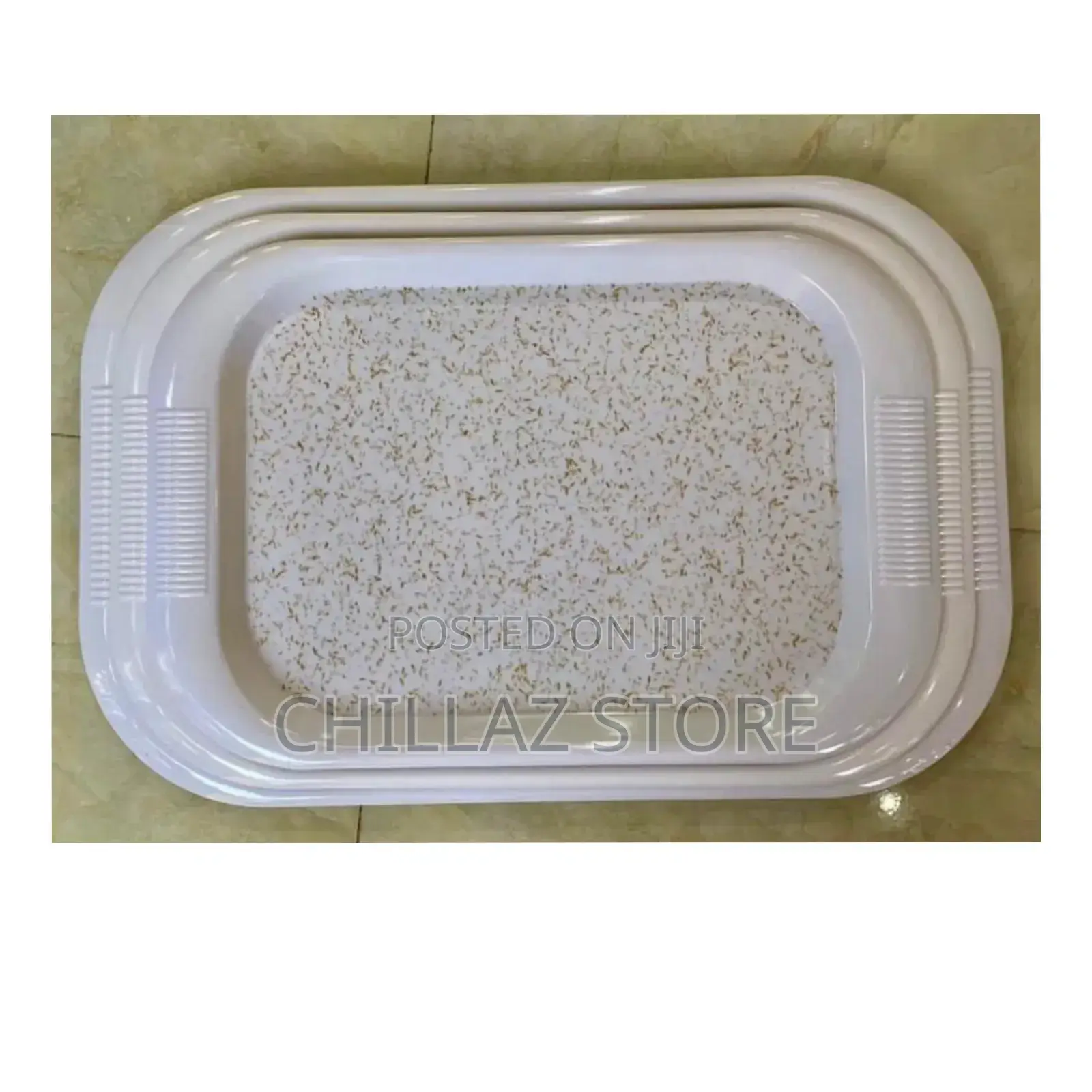 3 PCS Classy Square Trays.
