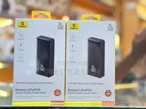 Baseus 18400mah Lifepo4 Digital Display Power Bank Pd 20w