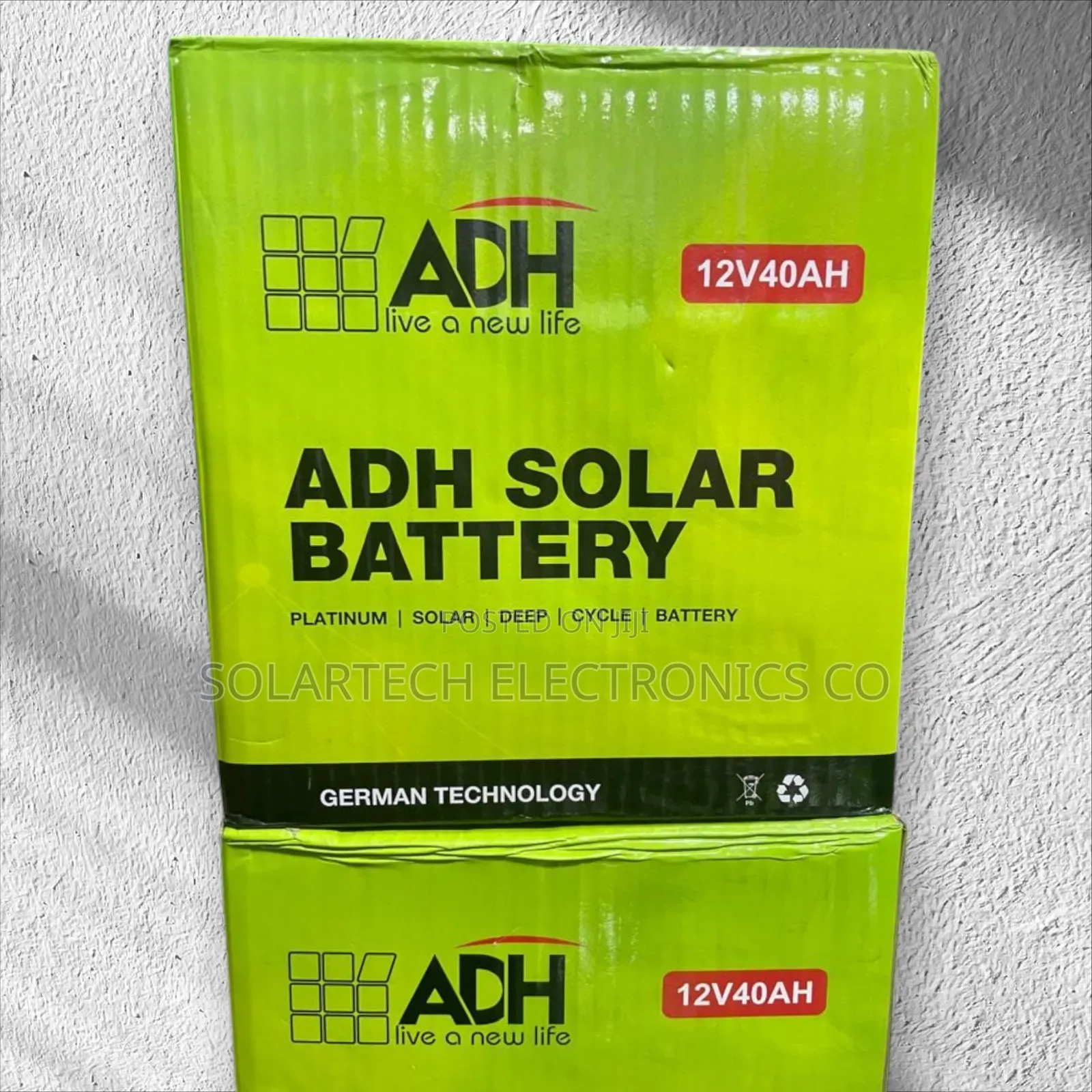 40 Ah Durable Adh Solar Powder Battery Daxm
