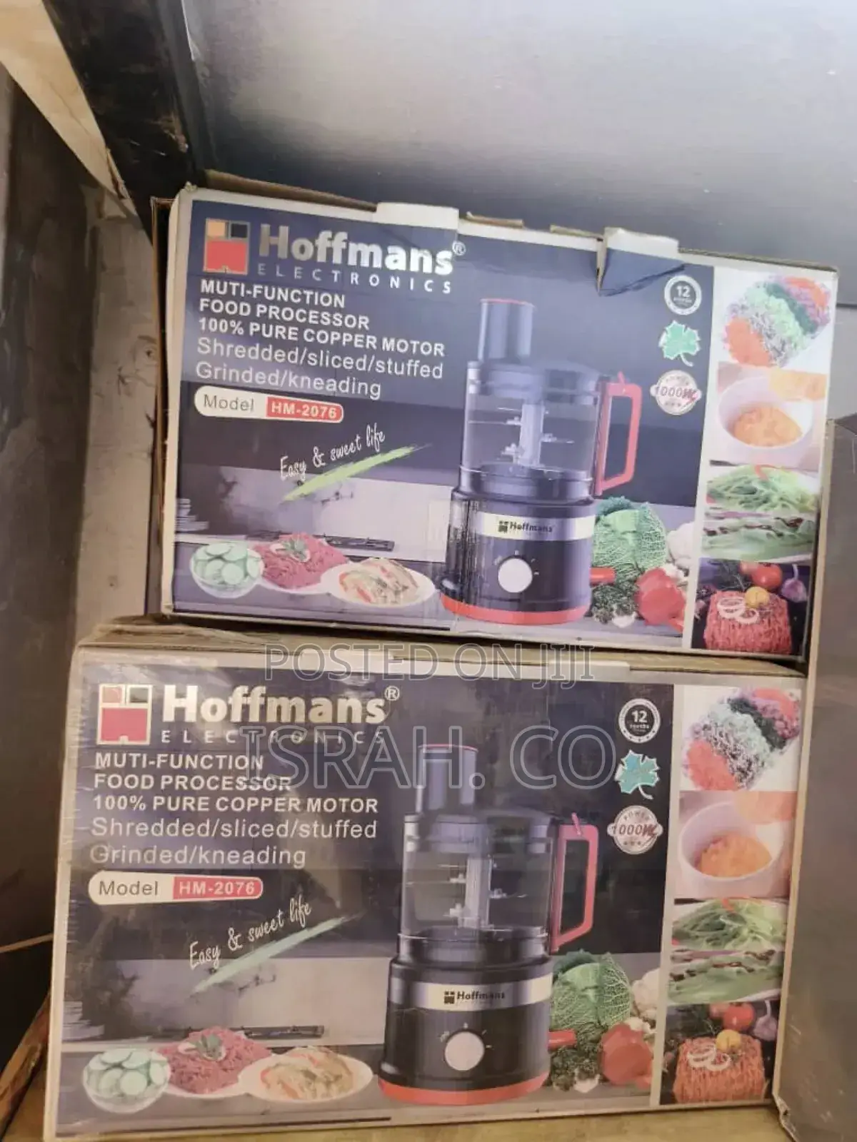 Hoffmans Hm-2076 Multifunction Food Processor