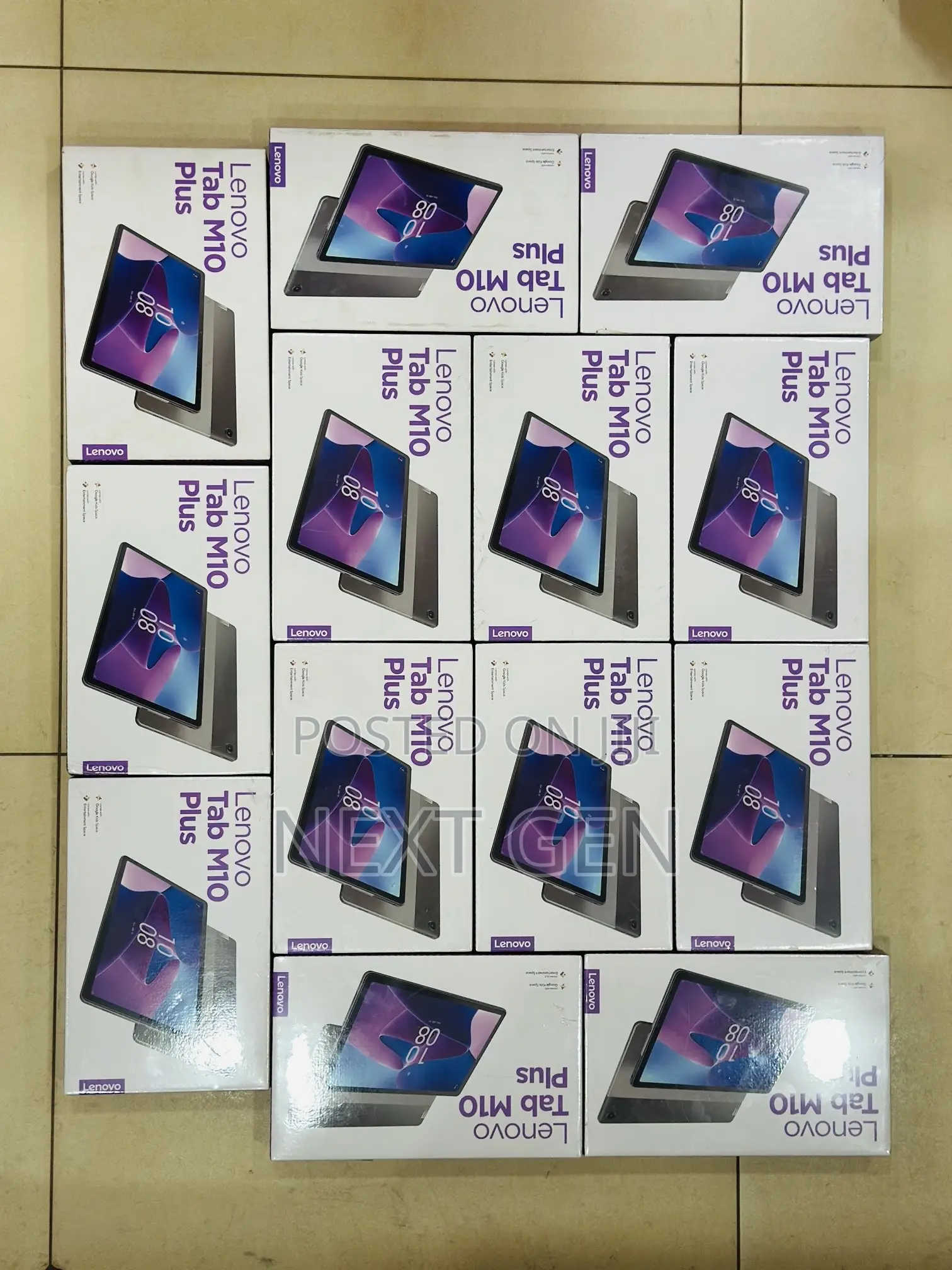 New Lenovo M10 Plus 64 GB Black