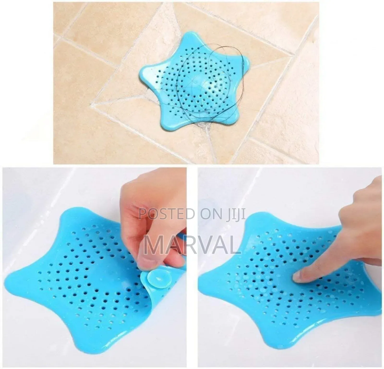 4pc Silicone Sink Drain Filter Bathtub Hair Catcher Stopper
