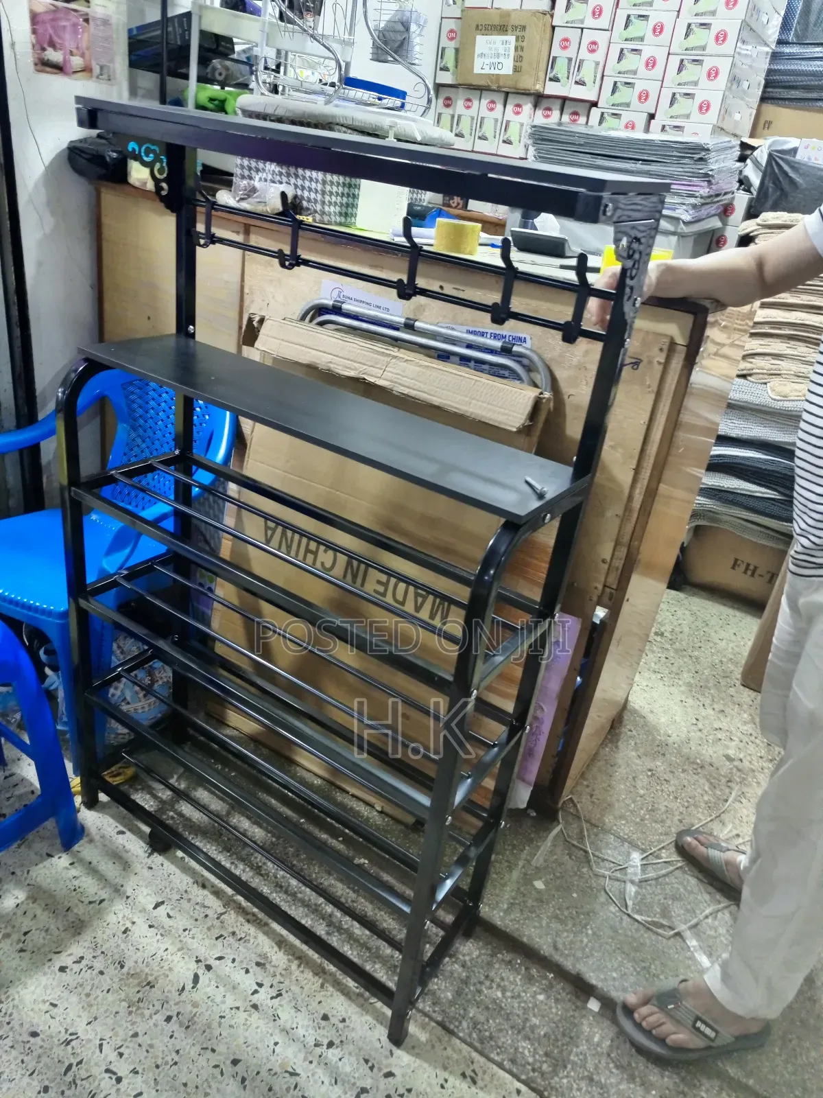Shoe Rack.