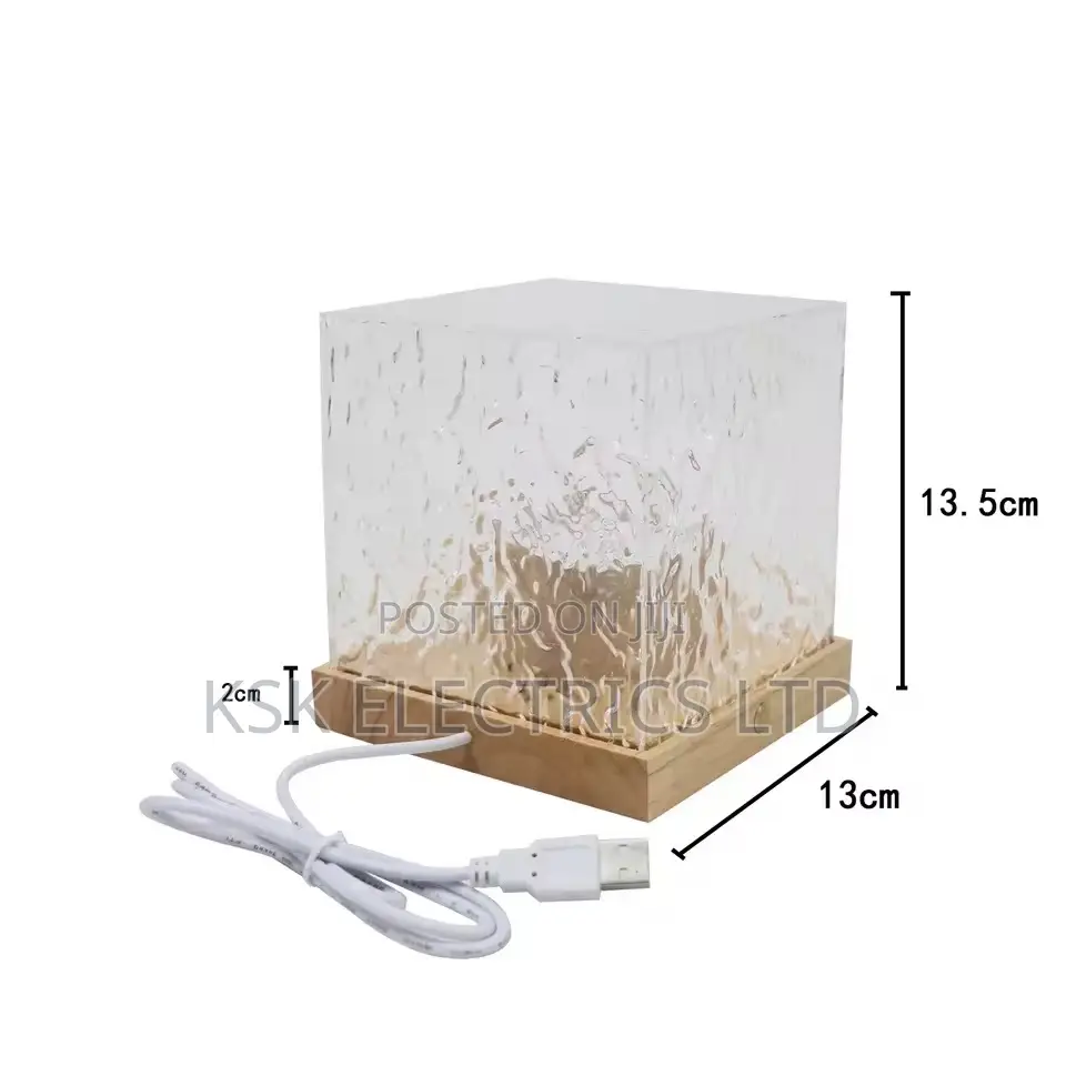 Night Light Wooden Led Lamp for Home Bedroom Office