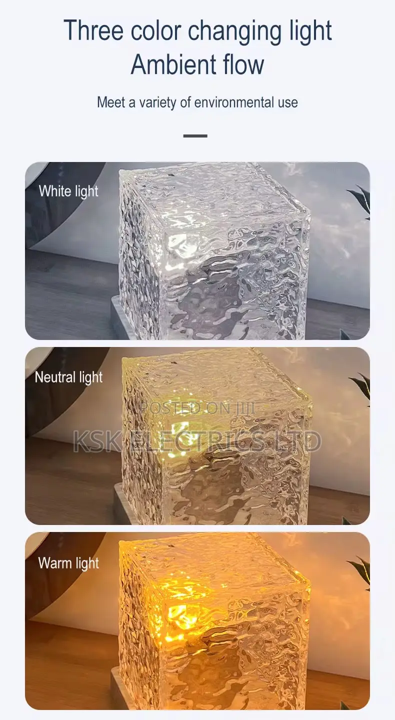 Night Light Wooden Led Lamp for Home Bedroom Office
