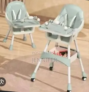 Baby Dining High Chair With Wheels