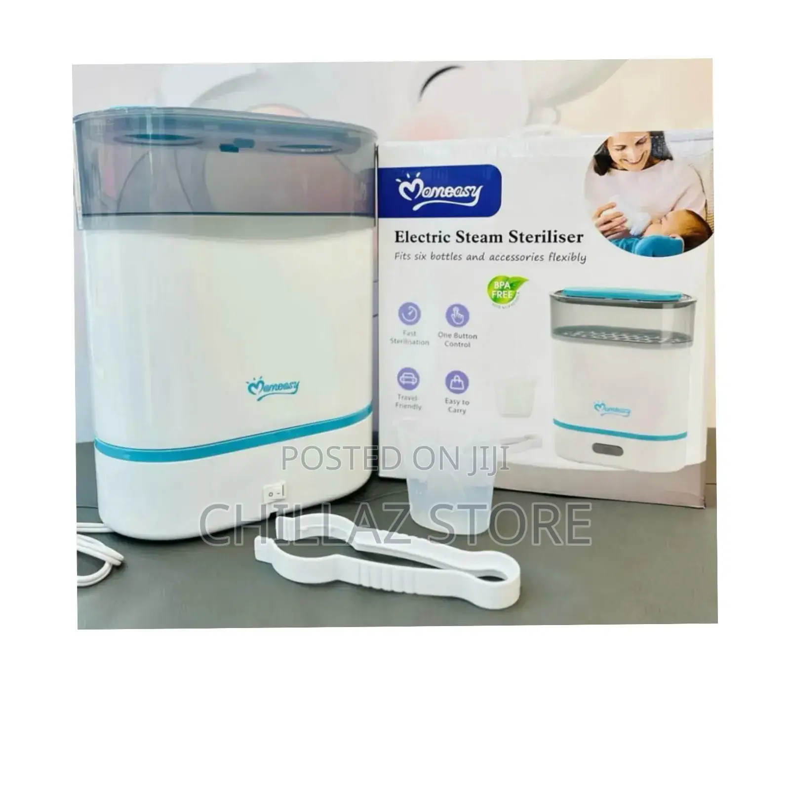 Momeasy Electric Steam Sterilizer.