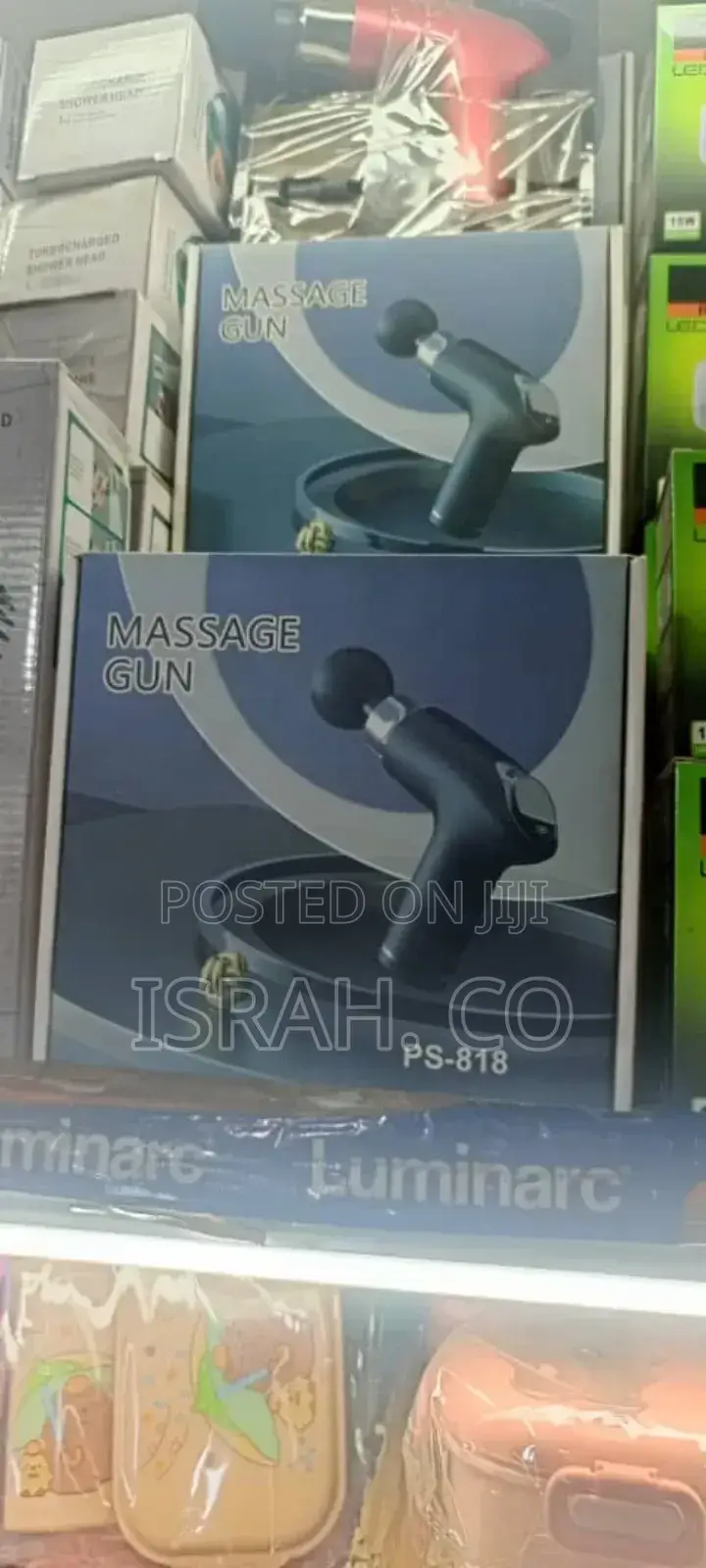 Boxes of the Ps-818 Massage Gun