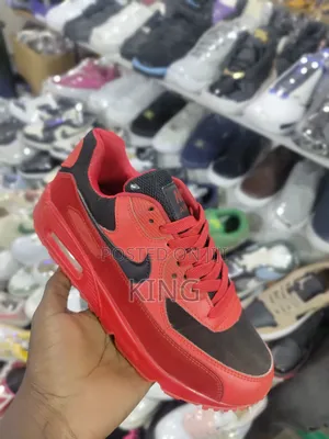 Red Ball Air Max 90 Sneakers