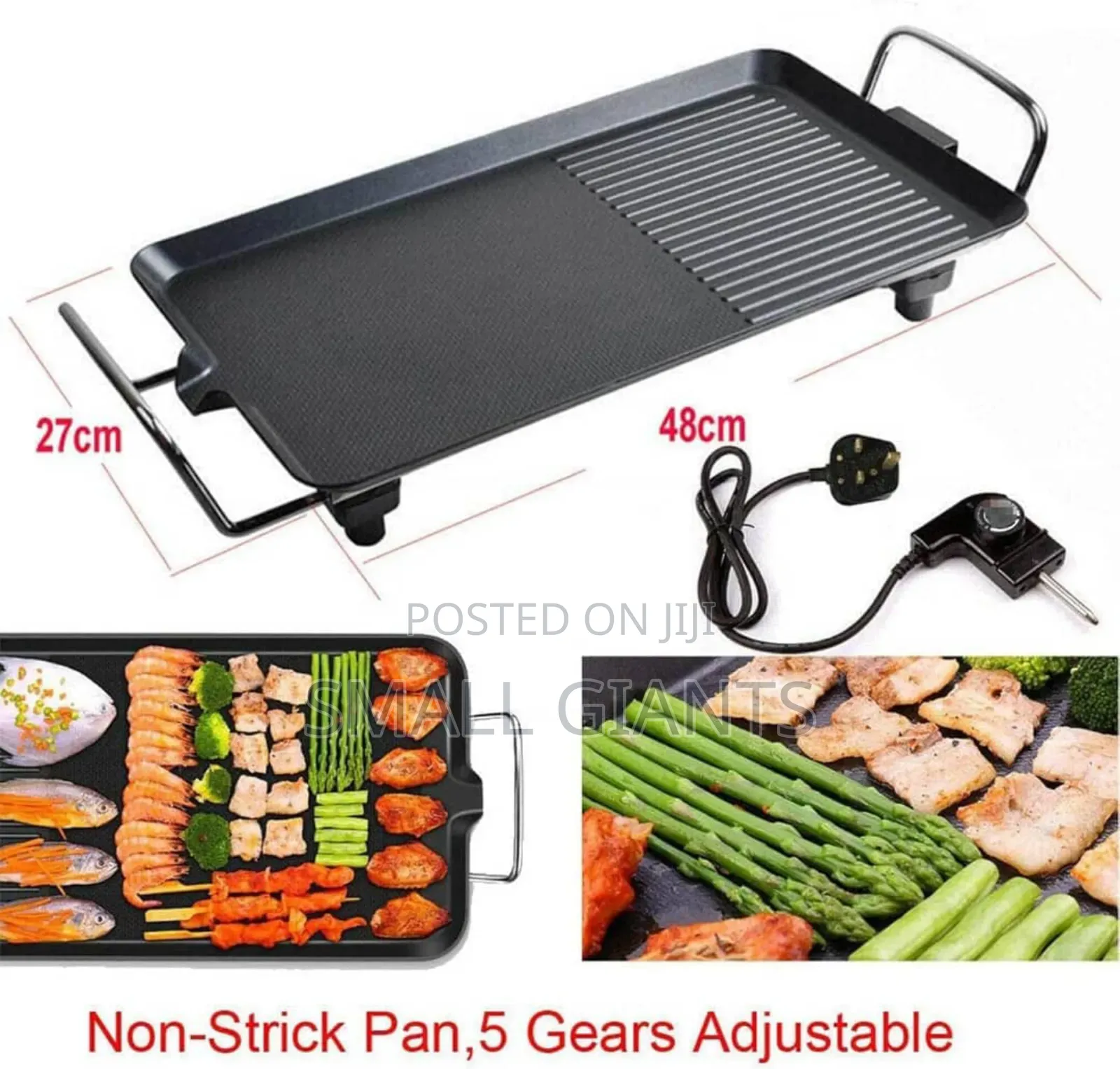 Winning Star 2 in 1 Electric Grill Pan