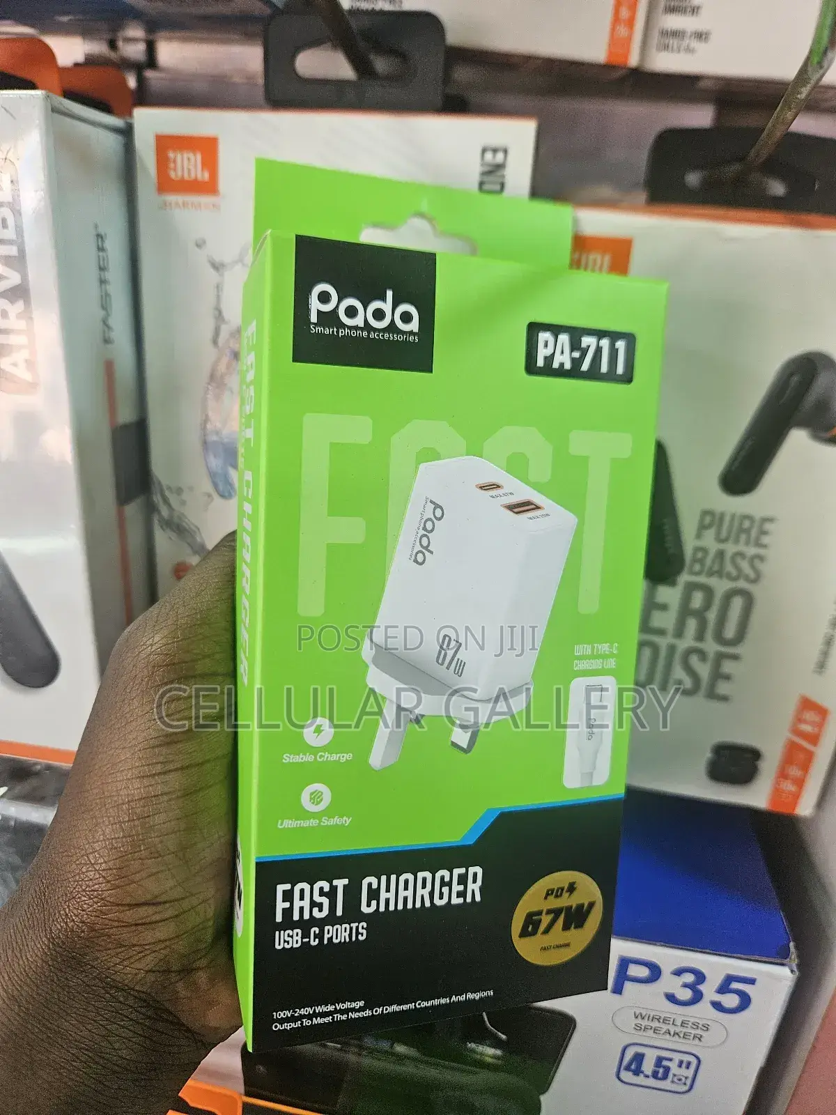 Pada Fast Charger 67w Usb-C Output