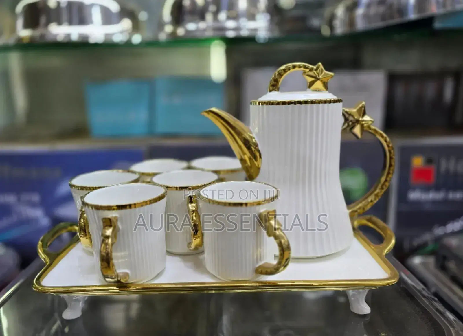 6pcs Star Design Tea Set