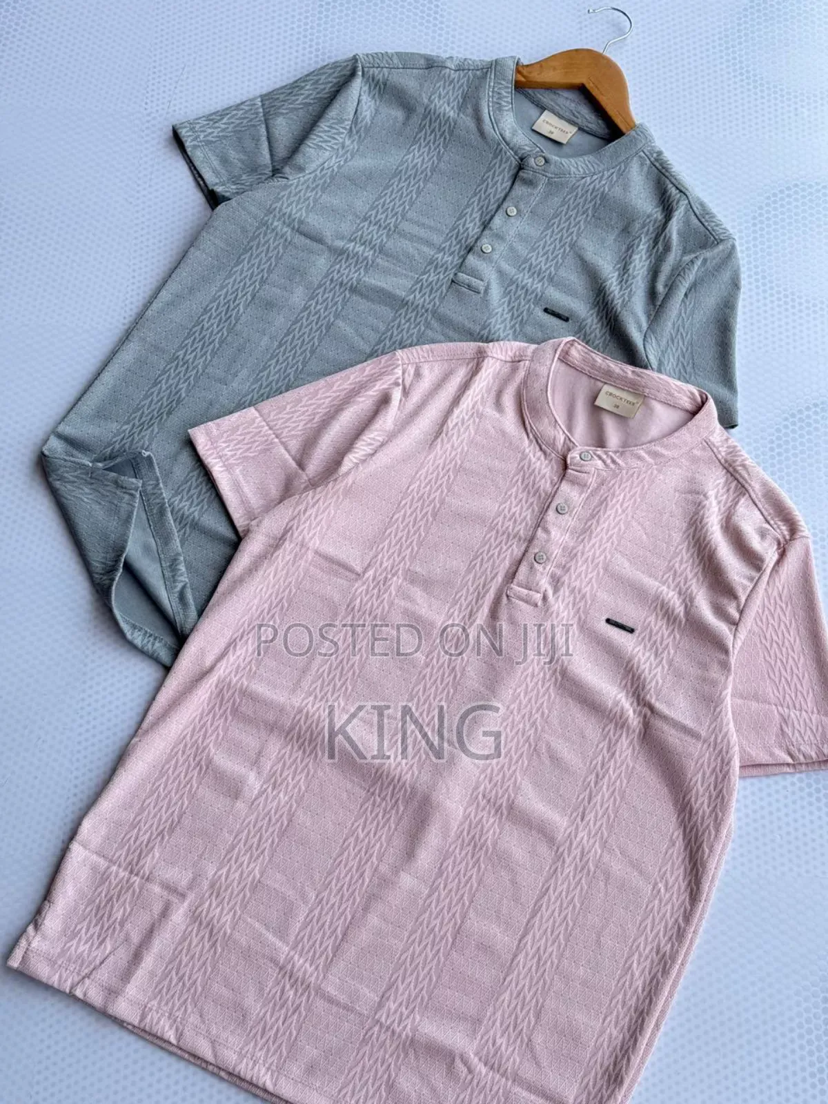 Charm Short Neck T-Shirts