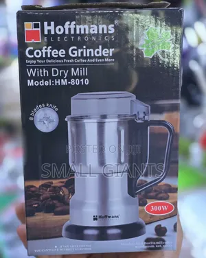 Hoffmans 300w Coffee Grinder With Dry Mill