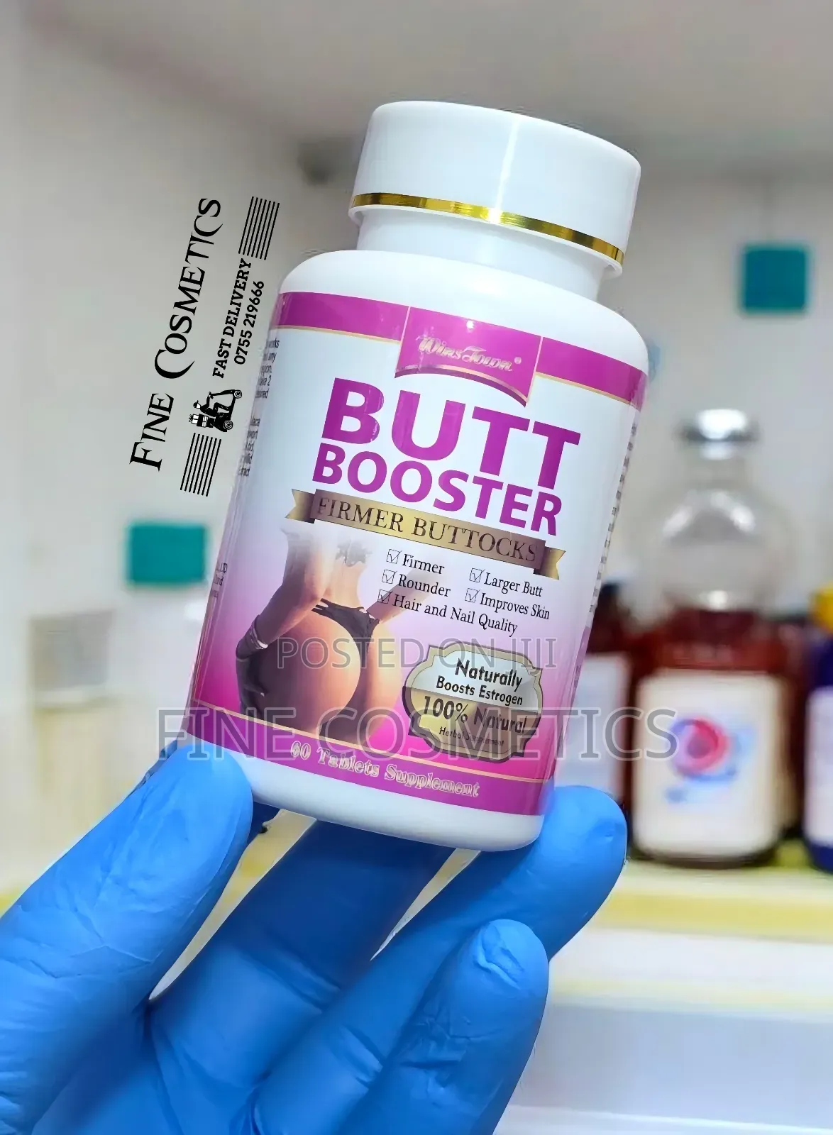 Wholesale Butt Booster Hips + Buttocks Enlargement 60tablets