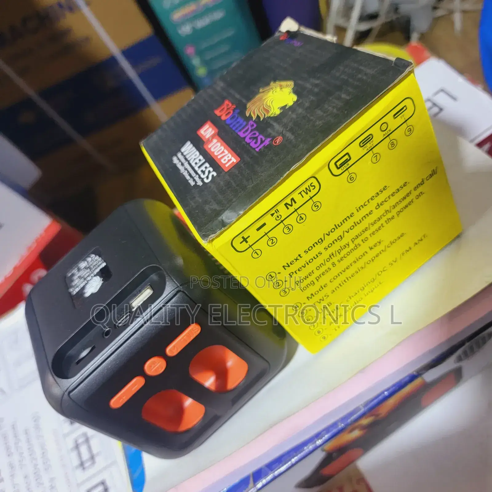 Boombest Ln 1007bt Bluetooth Speaker
