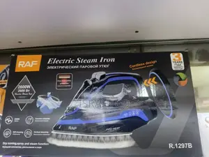 Raf Electric Steam Iron", Model R.1297b