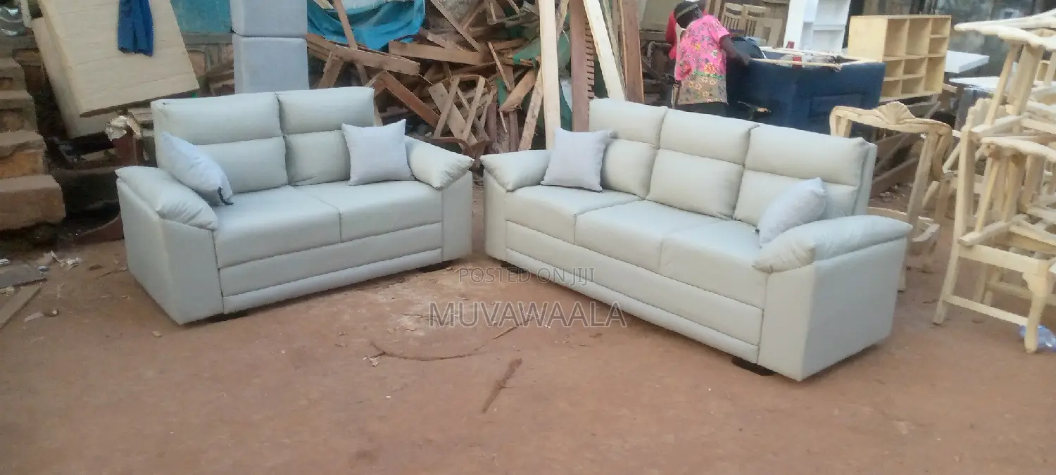 Leather Sofas Set