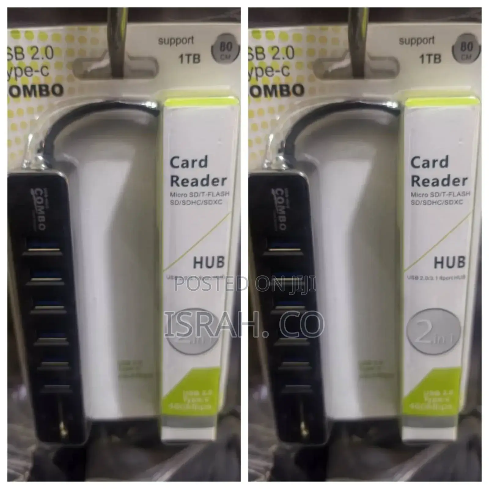 Multi Usb Combo 2-in-1 Sd/Tf Card Reader