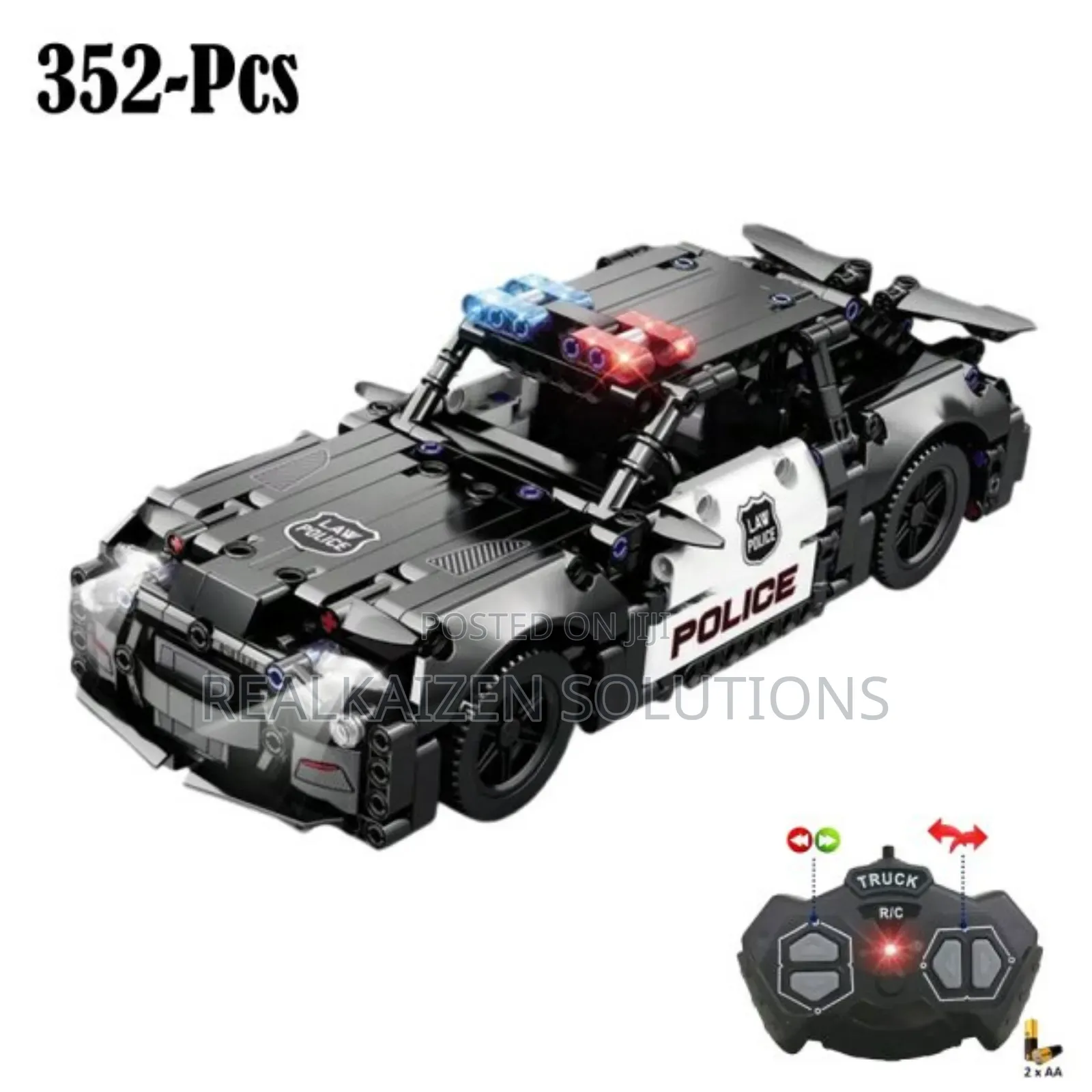 Racing Car Remote-Controlled Building Block Set 352pcs