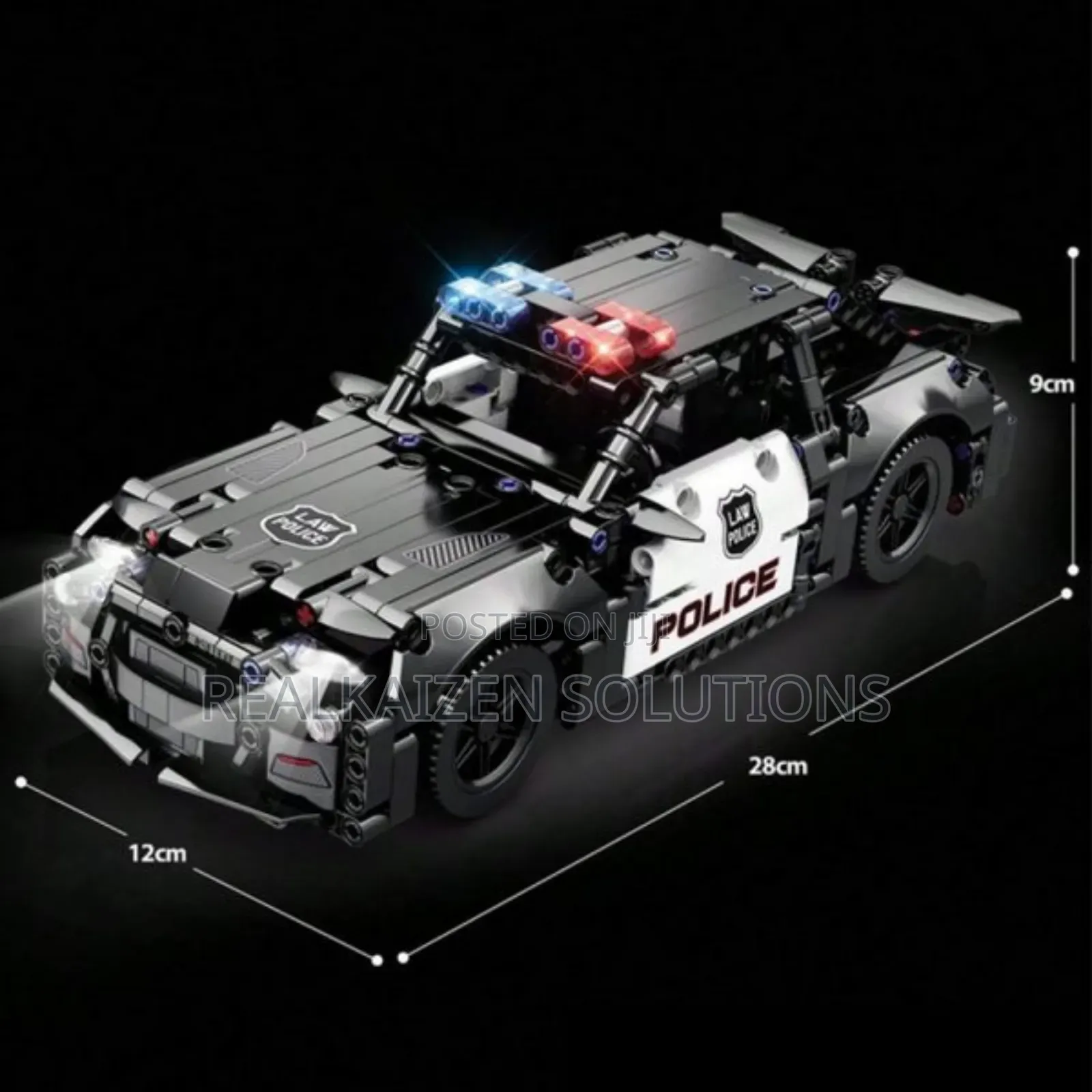 Racing Car Remote-Controlled Building Block Set 352pcs