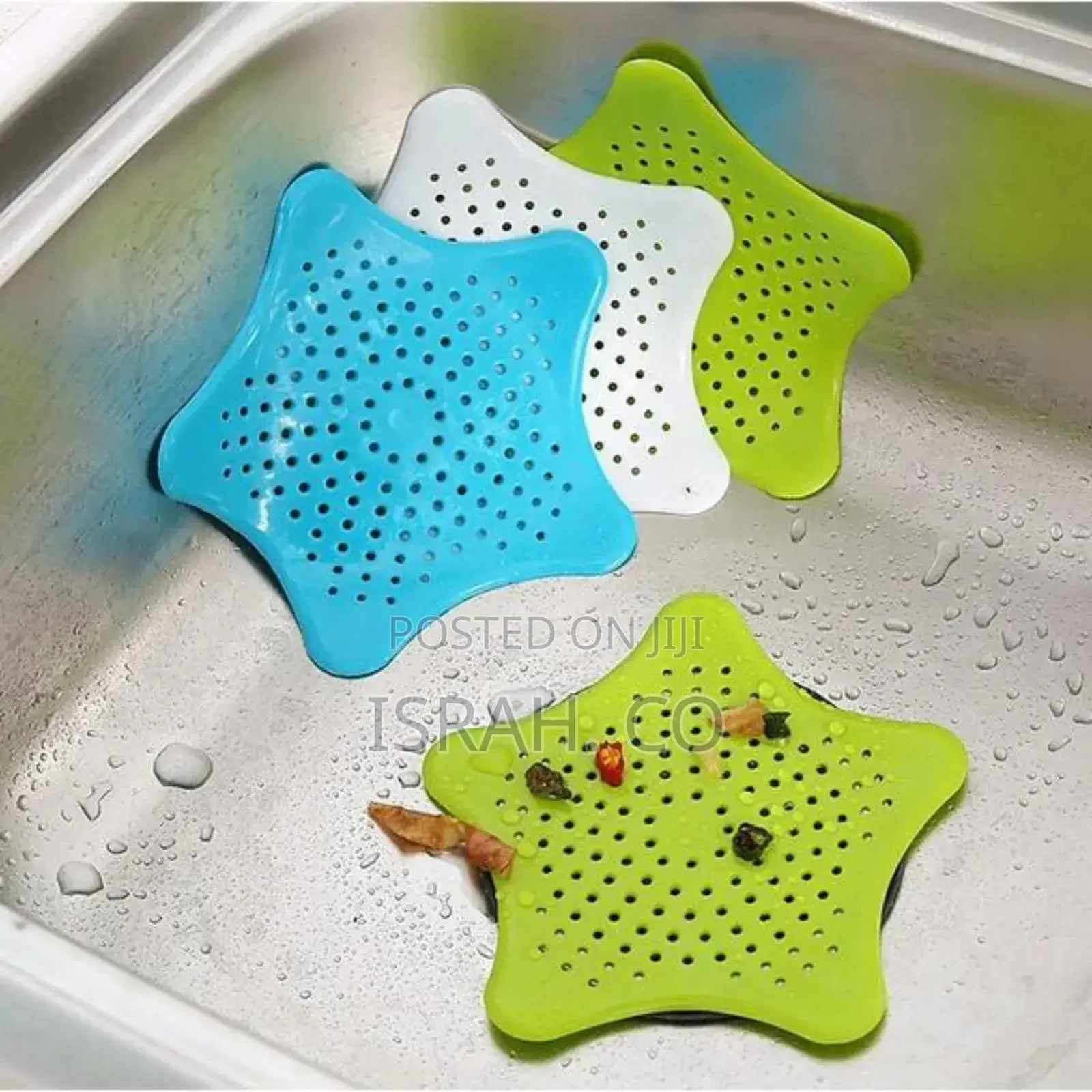 Star-Shaped Silicone Sink Strainers,