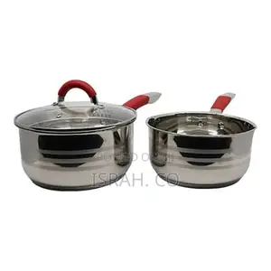 Set of Verka Stainless Steel Milk and Sauce Pans