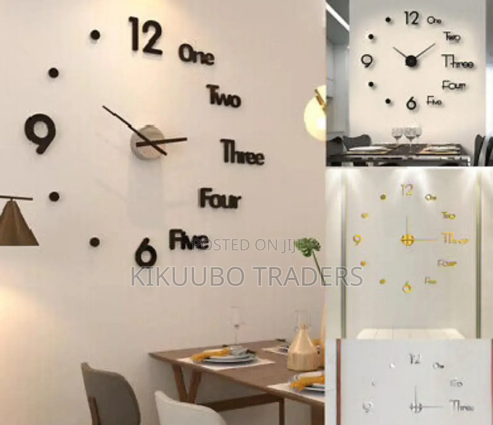 Diy 3d Wall Clock