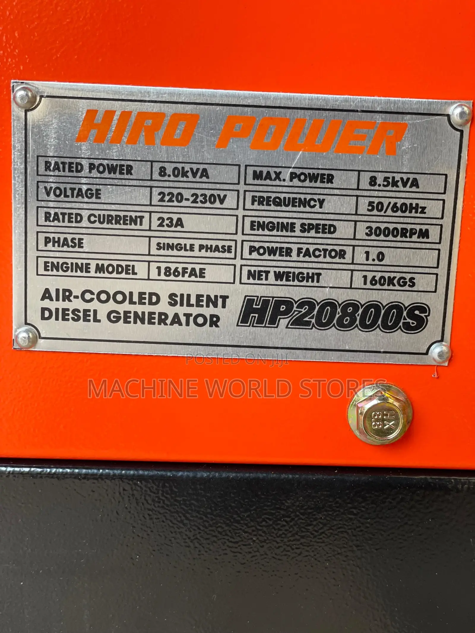 8kva Japan Technology Silent Diesel Generator