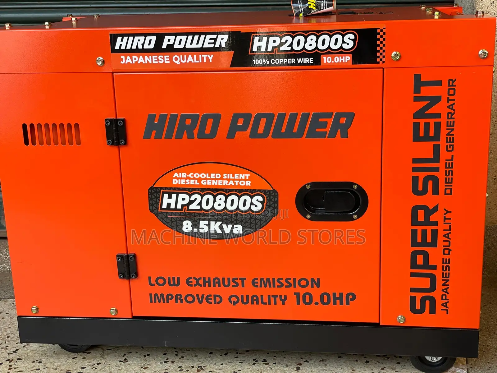 Silent Diesel Generator 8kva Japan Tech