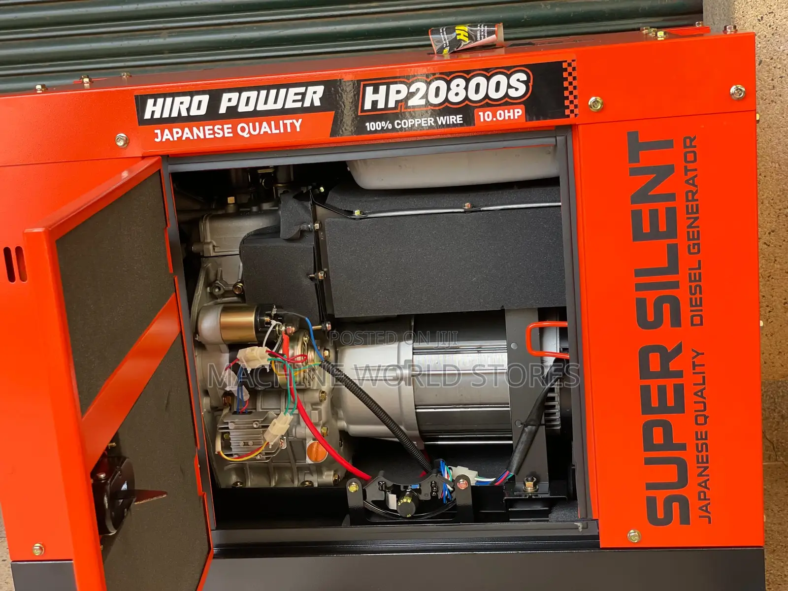 Silent Diesel Generator 8kva Japan Tech