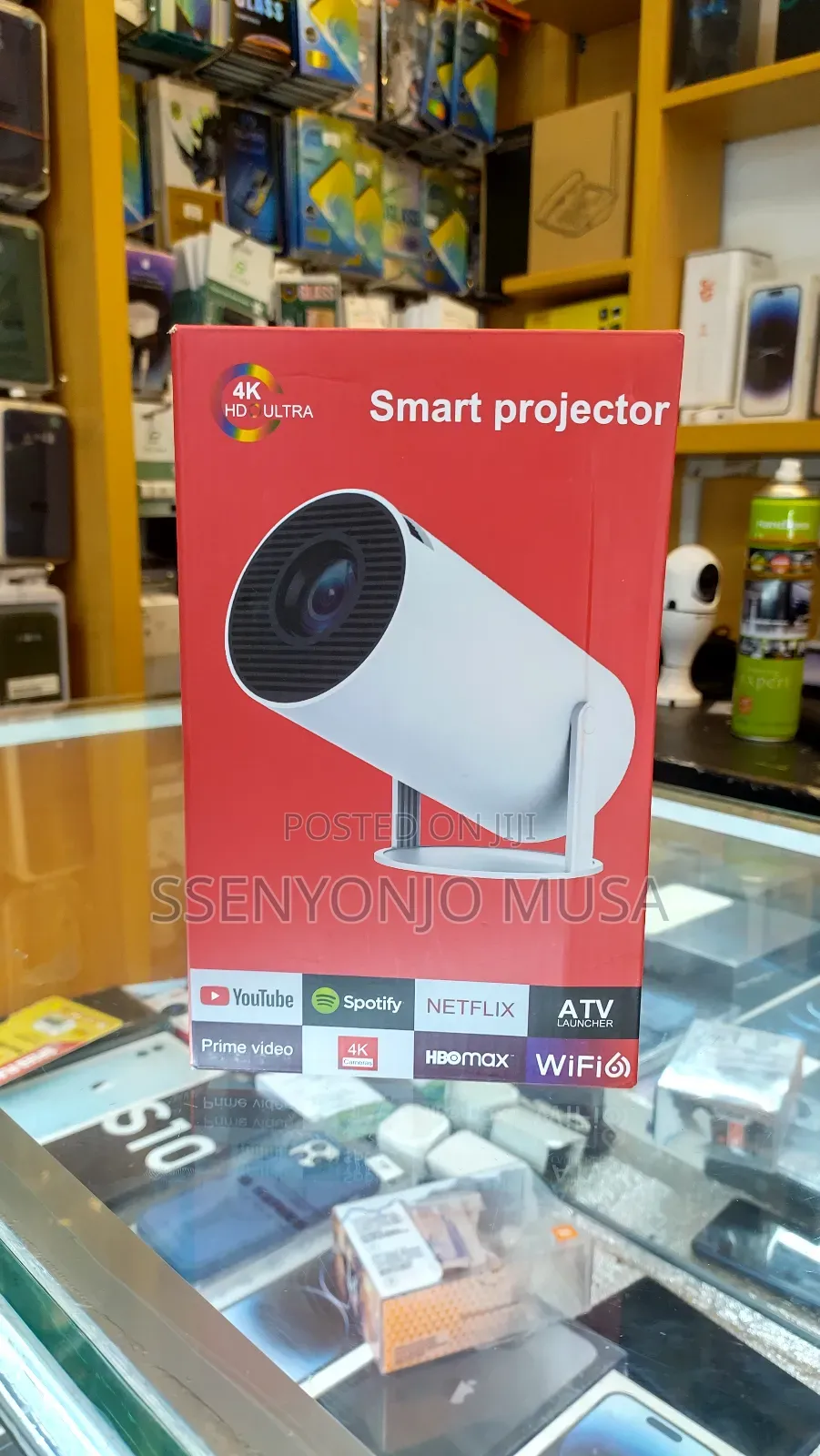 Android Smart Projector With Wifi, Bluetooth Support