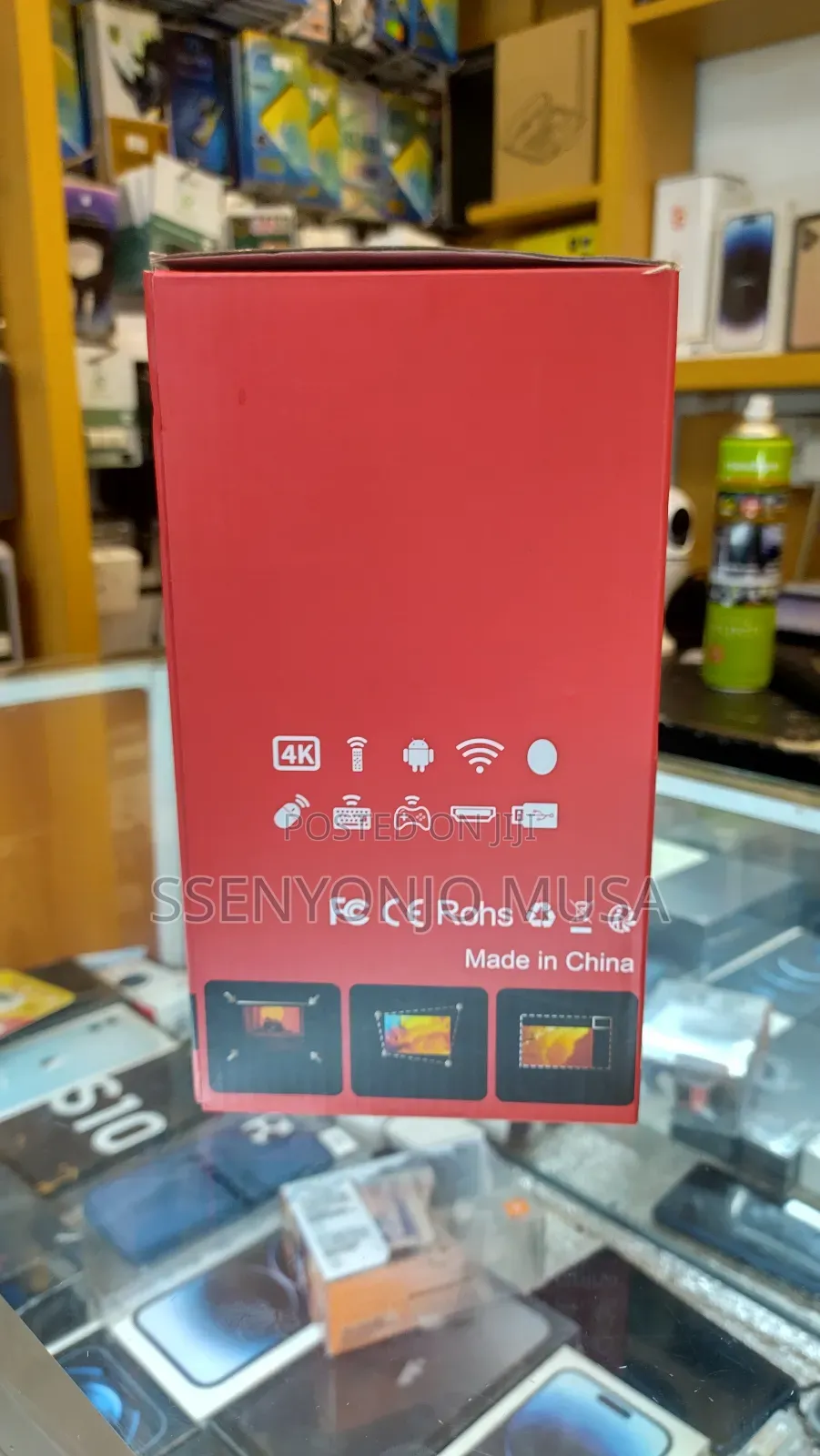 Android Smart Projector With Wifi, Bluetooth Support