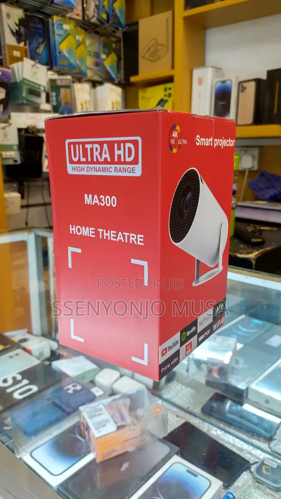 Android Smart Projector With Wifi, Bluetooth Support