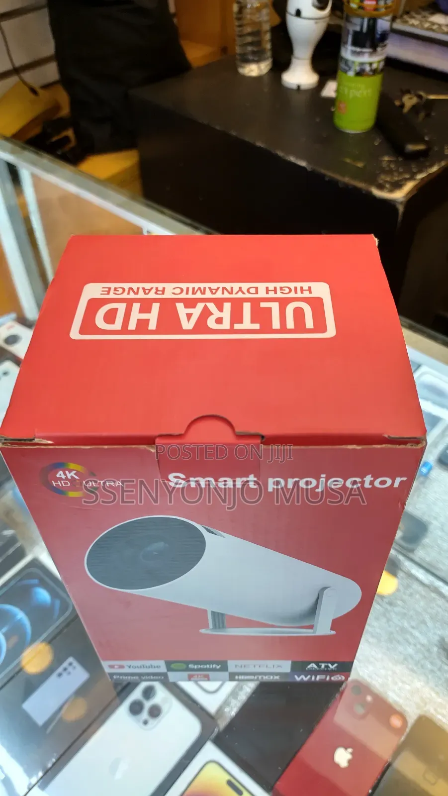 Android Smart Projector With Wifi, Bluetooth Support