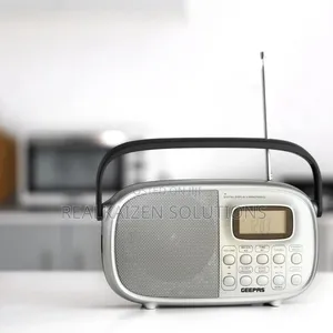 Geepas Rechargeable Digital Bt| Fm | Am | Usb | Tf Radio