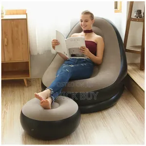 New Ultra Comfort 2in1 Inflatable Chair Sofa