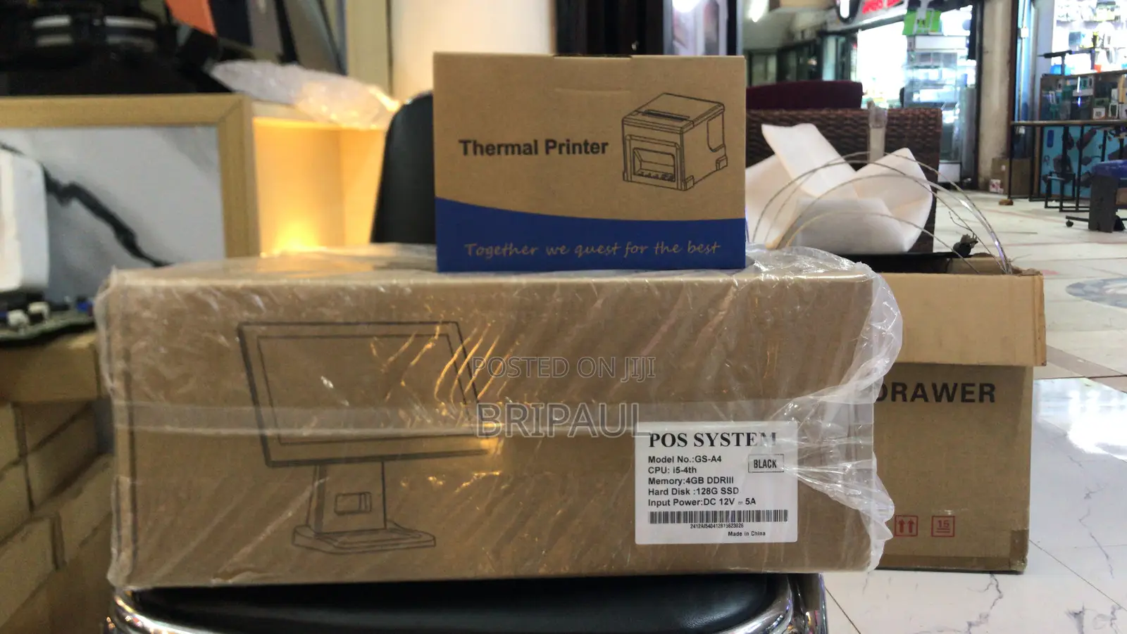 Pos Machine + Receipt Printer