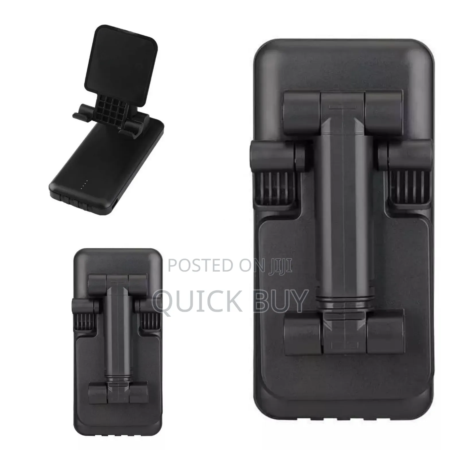 Zhy 2in1 10000mah Power Bank With Foldable Phone Holder