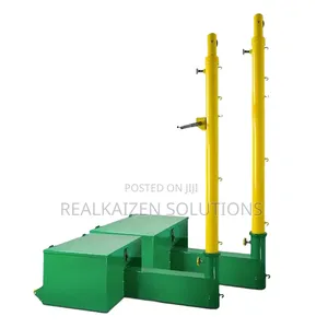 Outdoor Volleyball |Badminton Poles and Net With Stable Base