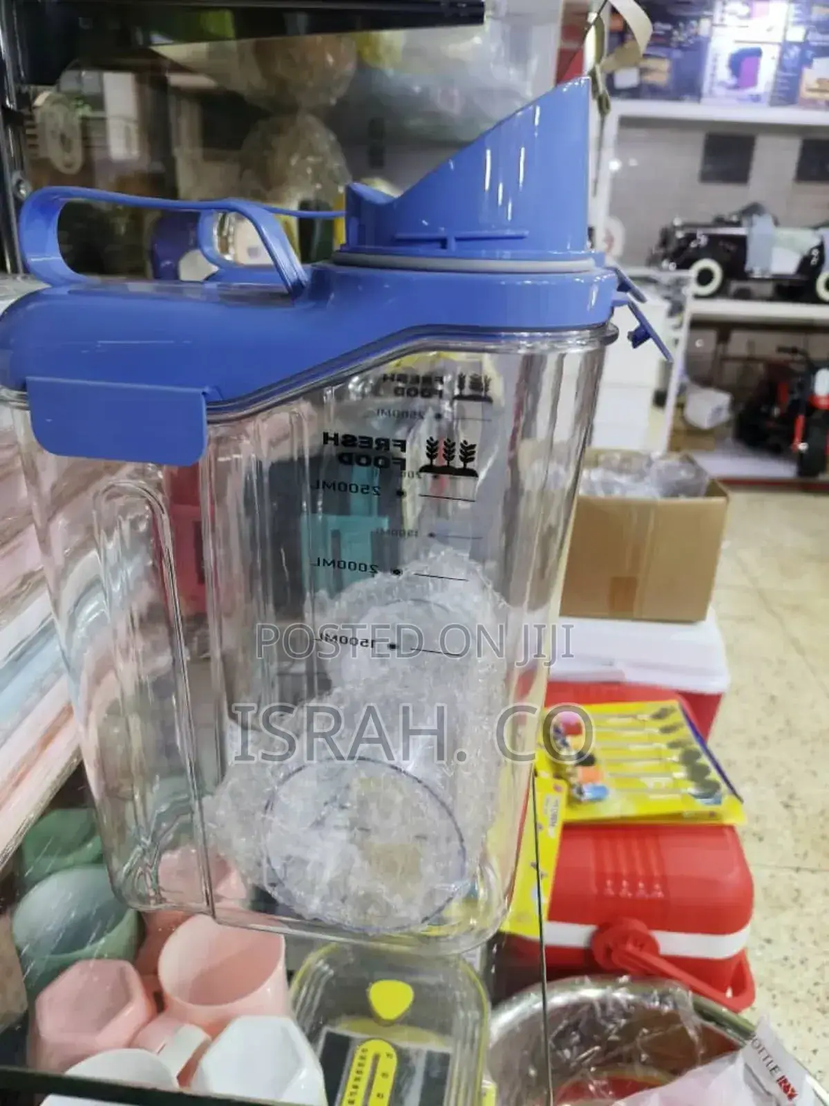 Clear, Plastic Food Storage Container